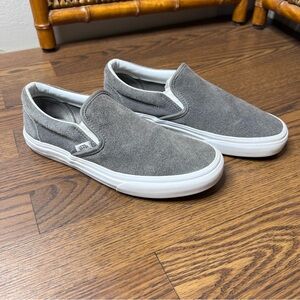 Vans Premium Classic Slip-On Suede Shoe size M 5.5 / W 7